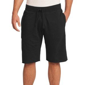 District - Young Mens Core Fleece Short. - DT195 - Black
